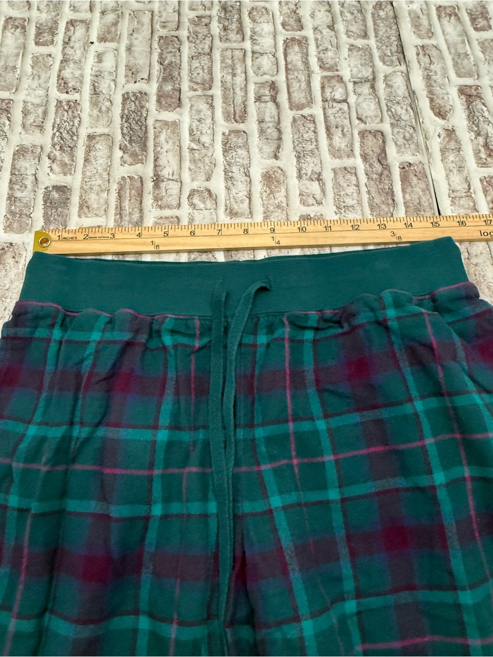 L.L. Bean Scotch Plaid Pajama Sleep Lounge Pants Women’s Medium - Picture 5 of 7